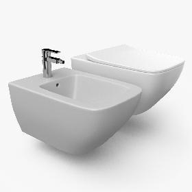 Venticello Toilet Bidet 3D model